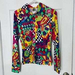 Vintage 90’s Merry-Go-Round Brand Colorful Blouse - US Medium